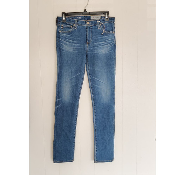 AG Adriano Goldschmied The Prima Jeans Women's Cigarette Leg Sz 28 Brighton - Picture 2 of 6